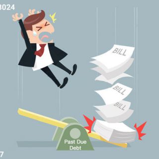 pay past due debt for personal loan approval