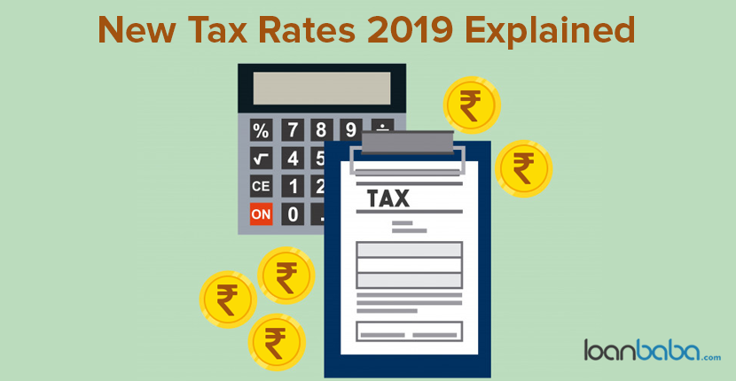 new income tax rates 2019 india loanbaba