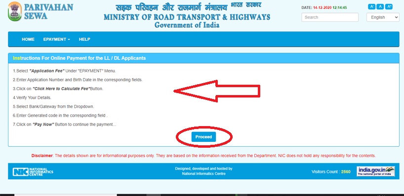 Driving Licence Fees